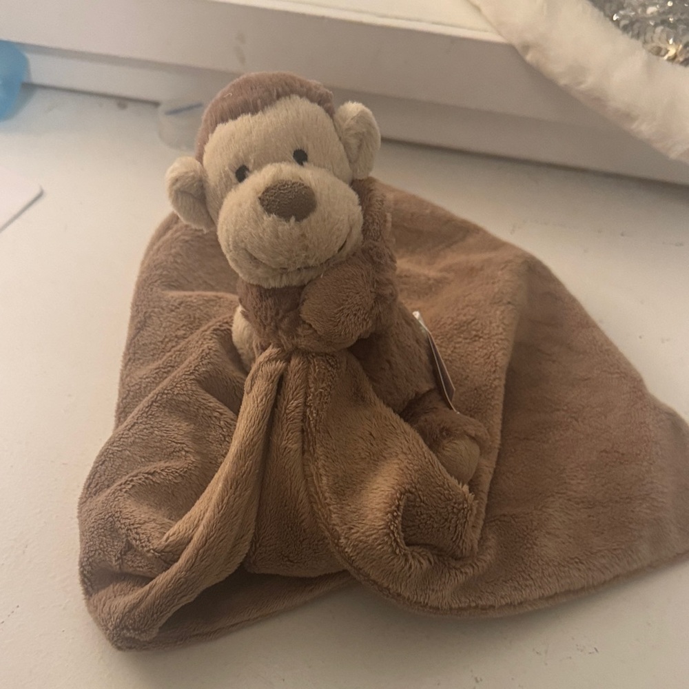 Jellycat Brown Smudge Monkey Soother